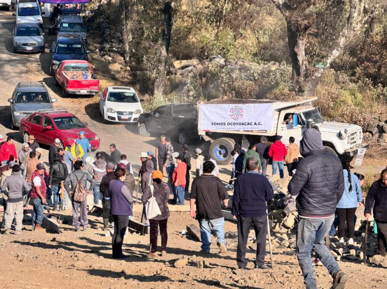 Faena comunitaria en Santiago el Viejo 2