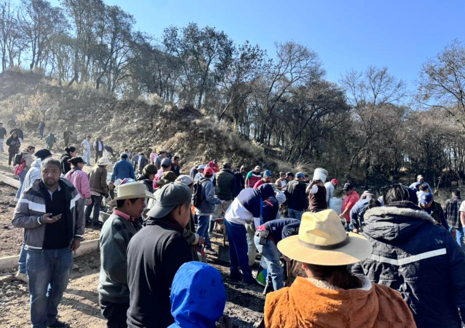 Faena comunitaria en Santiago el Viejo 5