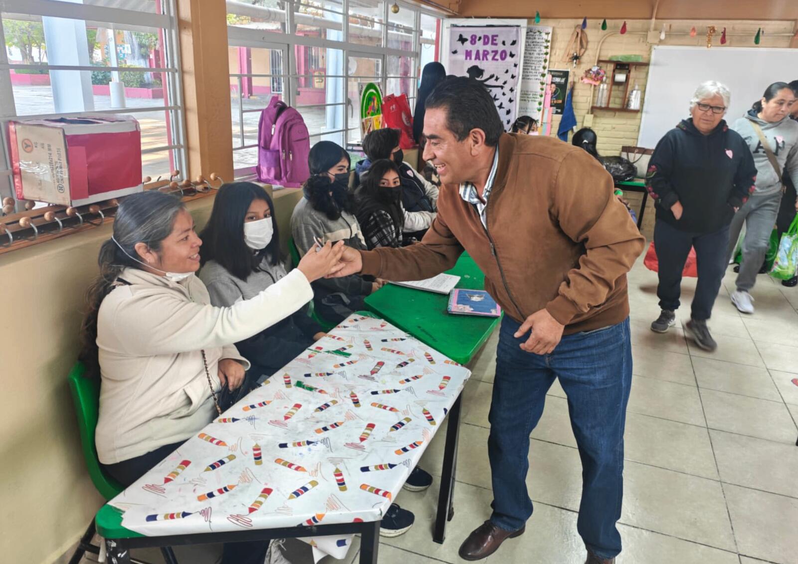 Encuentro con mujeres de la escuela Nicolás Bravo 4