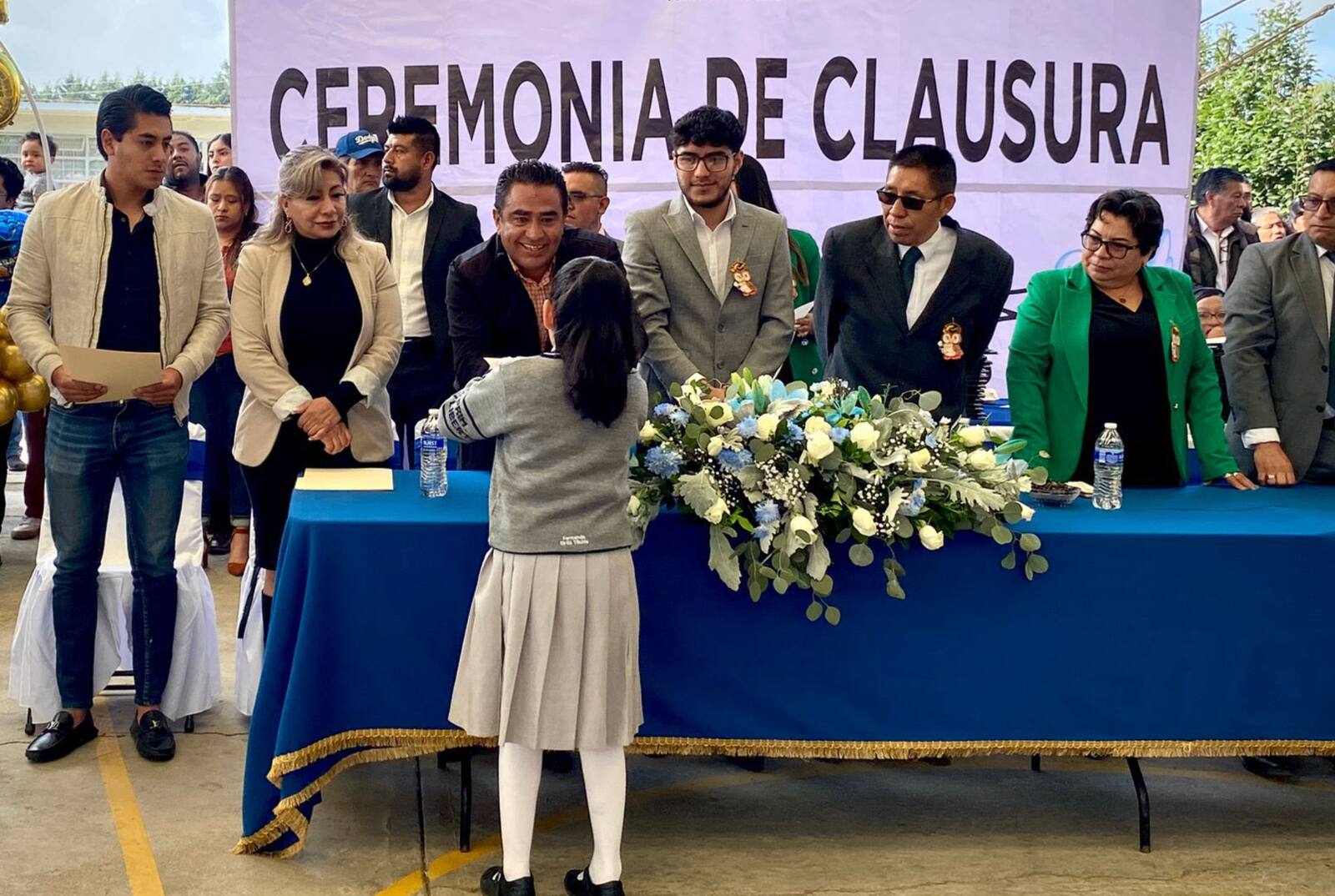 Ceremonia de clausura escolar